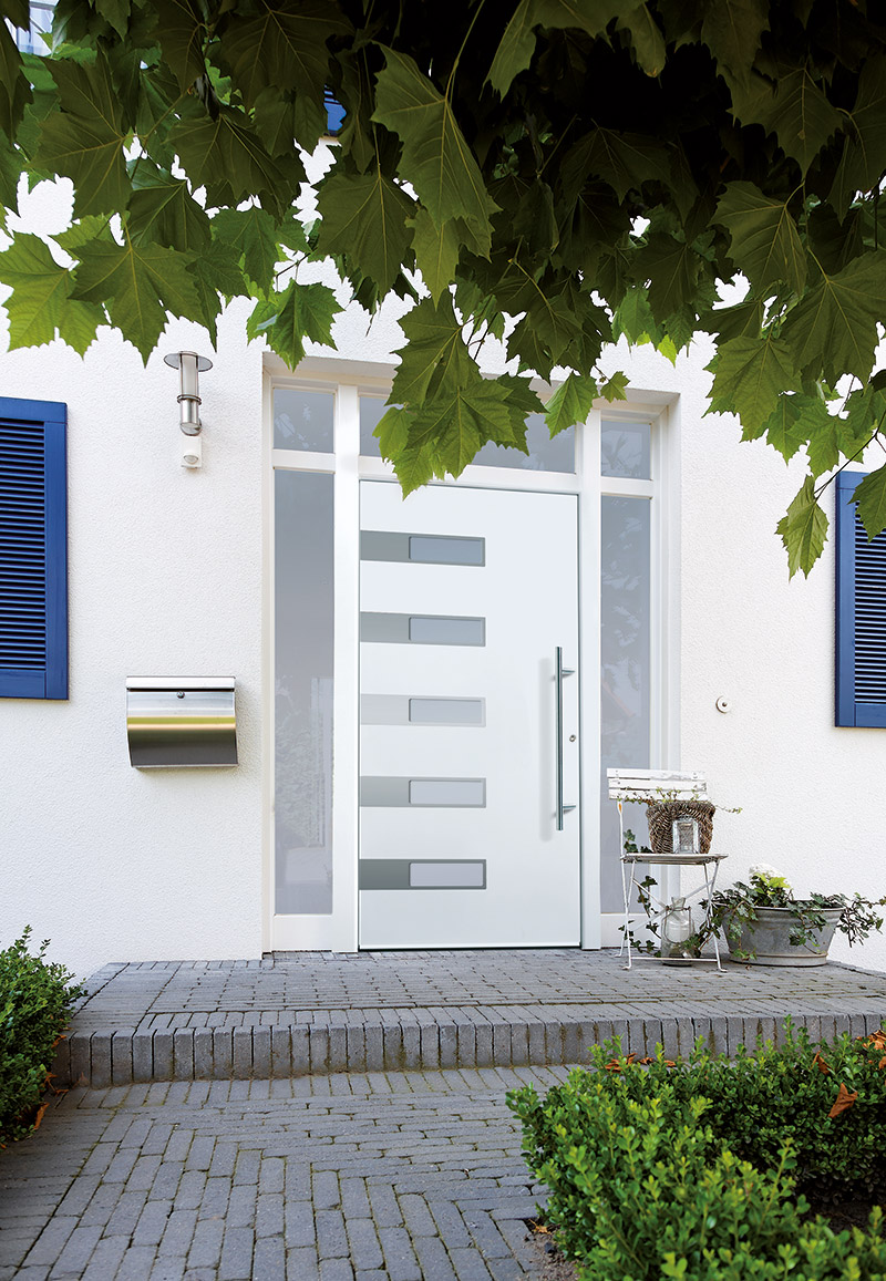 Haus Türe und Nebeneingangstüre in anthrazit kaufen in Esslingen